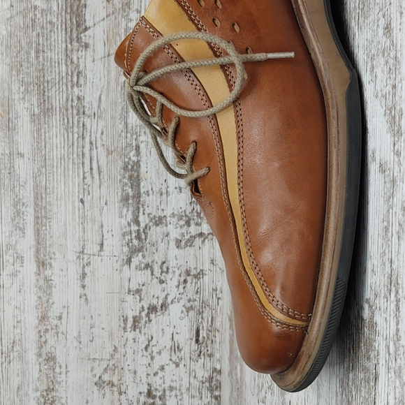 🟪Sz 43 Bed Stu Brown Leather Lace Up Oxford - Picture 2 of 16